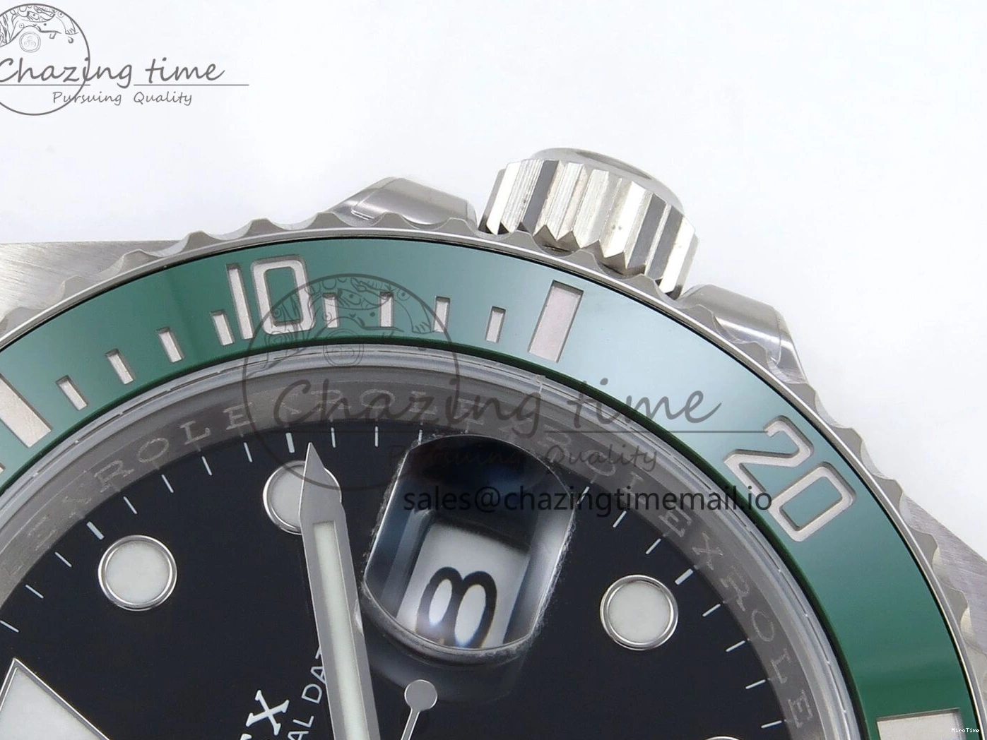 MiroTime 0509 Submariner 126610 LV HGF 1:1 Best Edition Green Bezel Black Dial on SS Bracelet SH3235 V OdorResistant 1265
